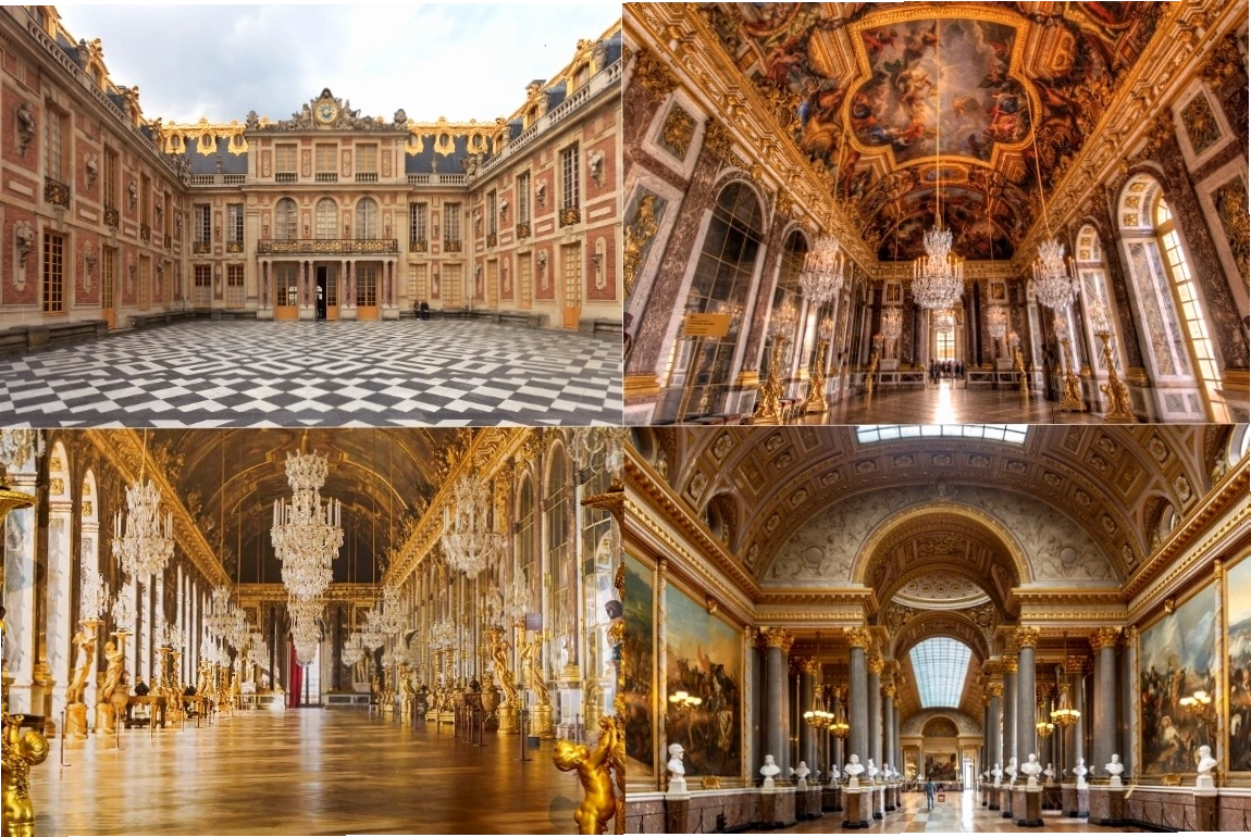 Vườn thượng uyển của Dinh Schönbrunn với kiến trúc Baroque tinh xảo