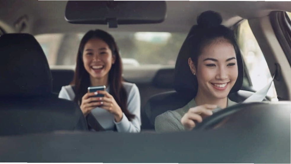 Xe GrabCar sạch sẽ và sang trọng