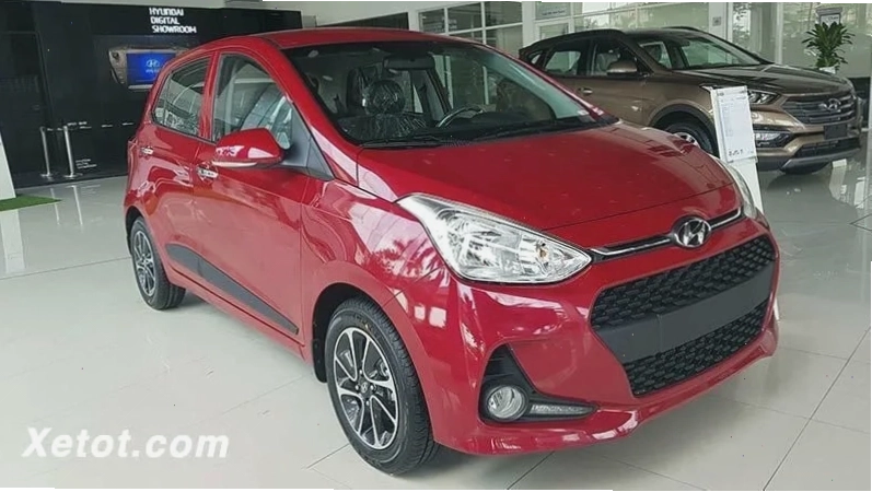 Xe Hyundai i10 - một mẫu xe 4 chỗ nhỏ gọn của GrabCar