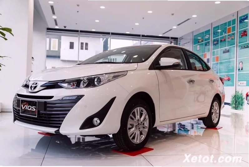 Xe Toyota Vios - một dòng xe 4 chỗ phổ biến khác của GrabCar