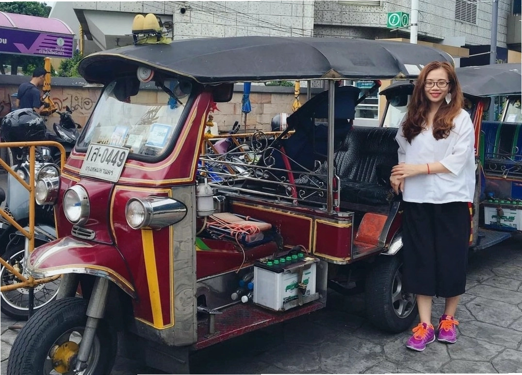Xe tuk tuk du lịch Phuket Thái Lan