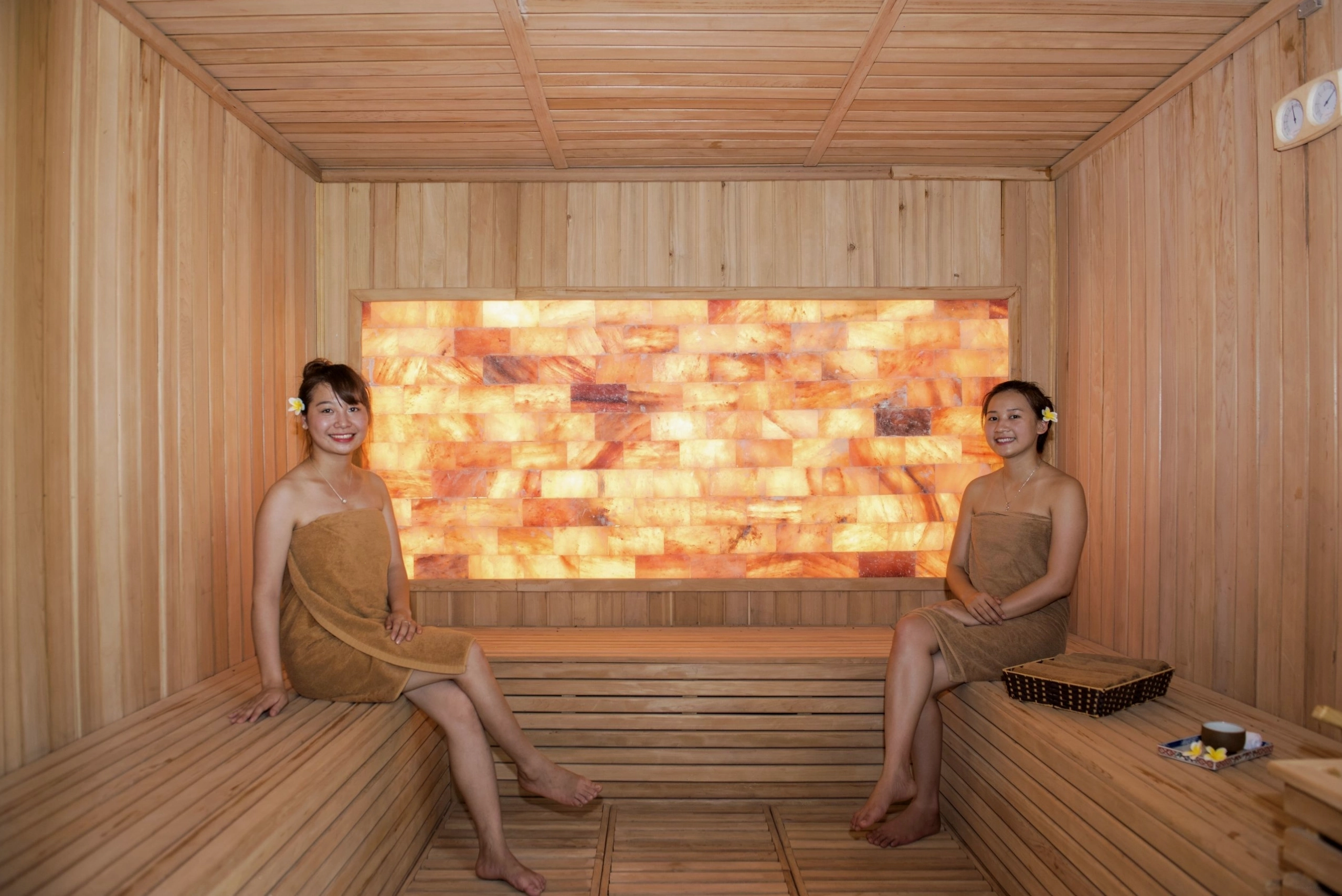 Xông hơi đá muối Himalaya
