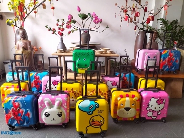Xưởng sản xuất vali có chỗ ngồi cho bé quà tặng 1/6 độc đáo, ý nghĩa cho doanh nghiệp
